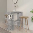 Wooden Bar Table With Storage Rack - Vantage Home