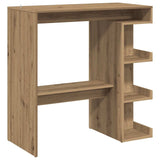 Wooden Bar Table With Storage Rack - Vantage Home