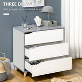 Wooden 2 Piece Bedroom Furniture Set With 2 Doors Wardrobe - Velmora
