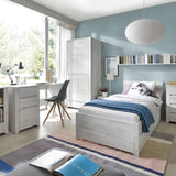 Wooden 3 Piece Bedroom Furniture Set - Angel