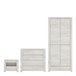 Wooden 3 Piece Bedroom Furniture Set - Angel