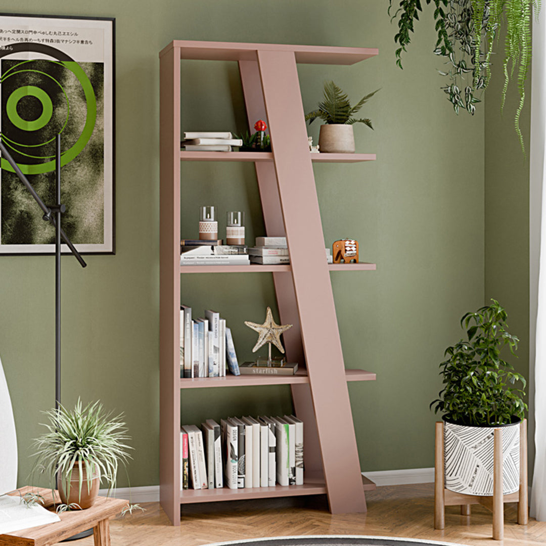 Wooden 5-Tier Shelving Unit - Natta