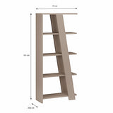 Wooden 5-Tier Shelving Unit - Natta
