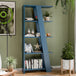 Wooden 5-Tier Shelving Unit 72cm Wide - Natta