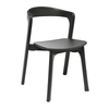 Wooden Accent Chair Stackable - Nina