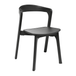 Wooden Accent Chair Stackable - Nina