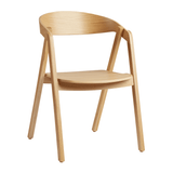 Wooden Armchair Stackable - Luca
