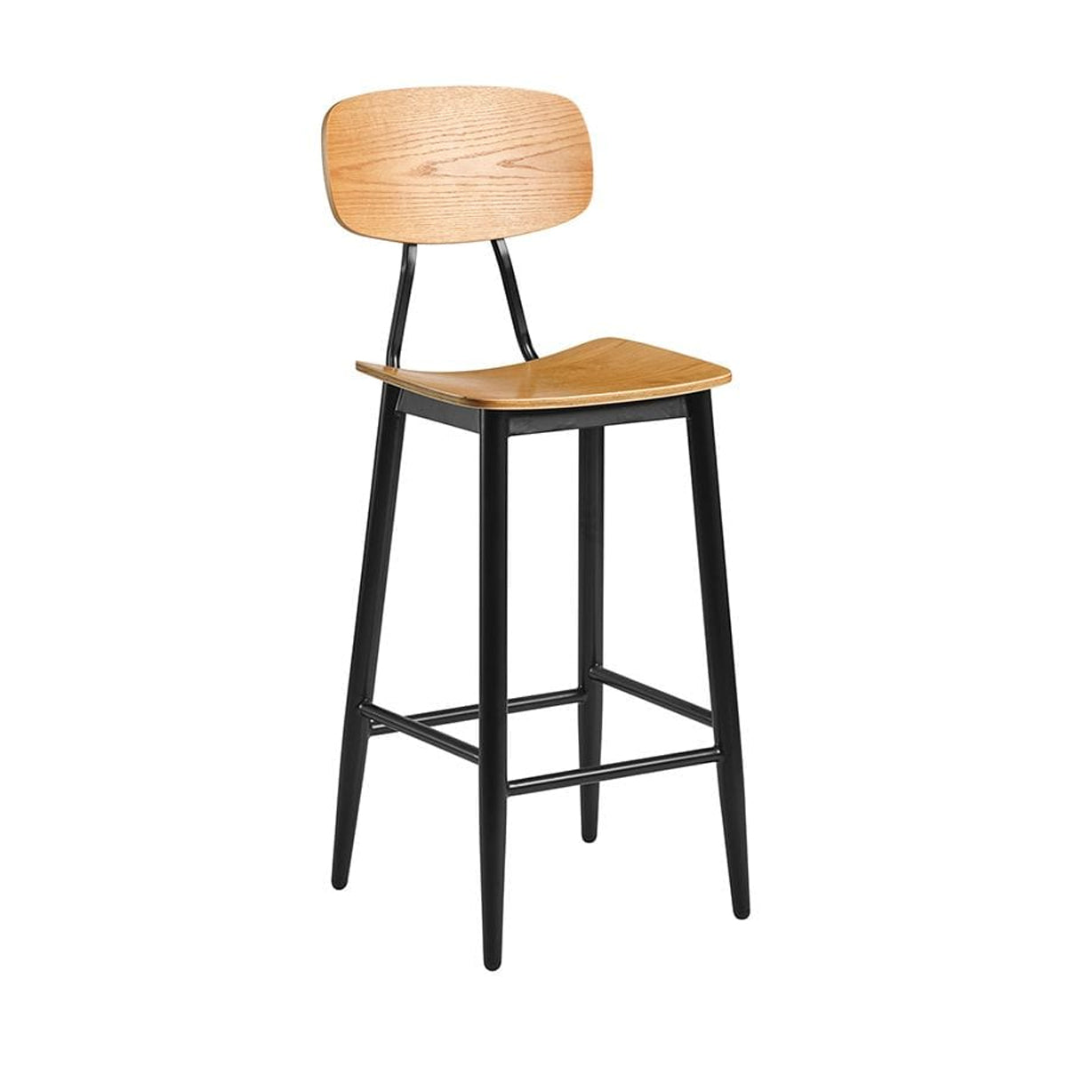 Wooden Bar Stool - Juna
