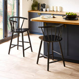 Wooden Bar Stool - Modena
