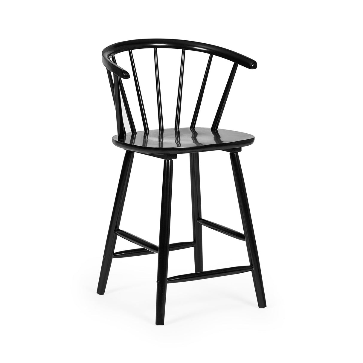 Wooden Bar Stool - Modena