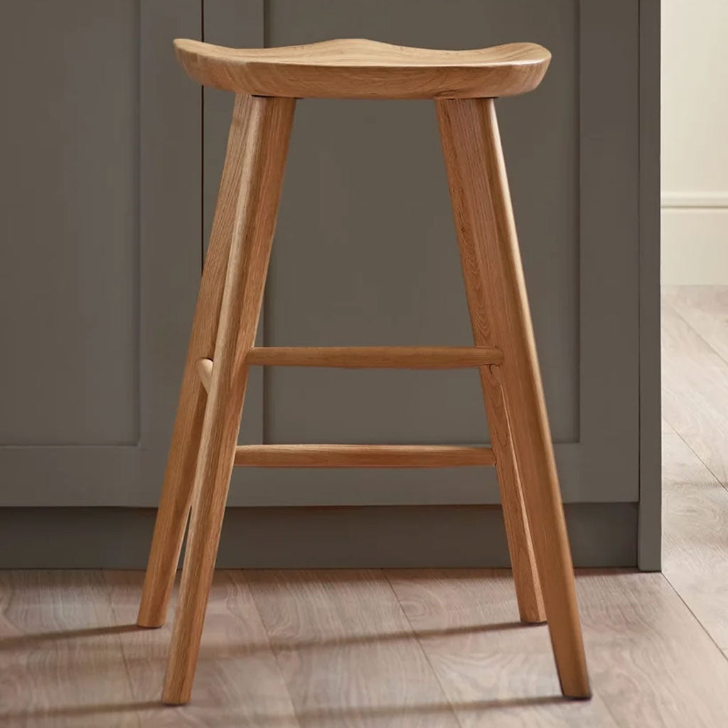 Wooden Bar Stool - Mulu