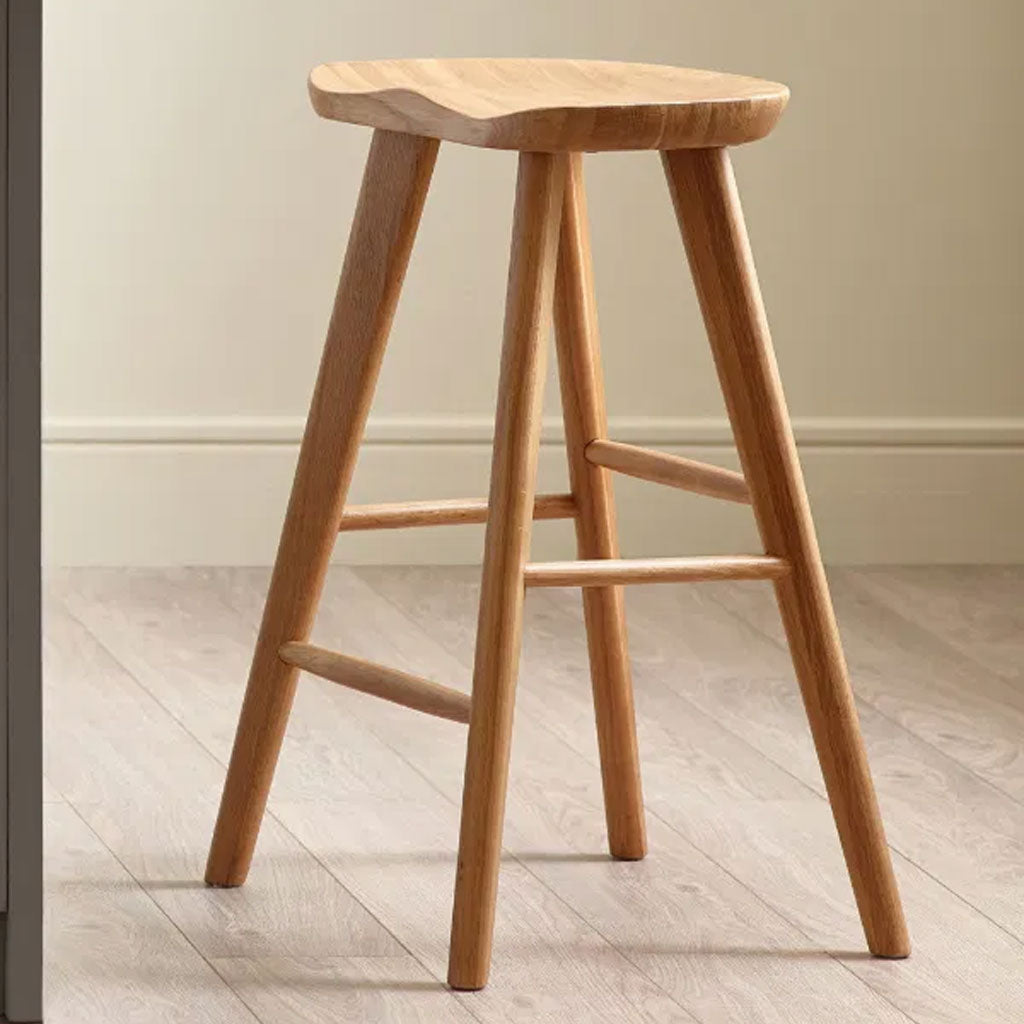 Wooden Bar Stool - Mulu