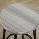Wooden Bar Table 110cm Wide Rectangular With 4 Stools - Velmora