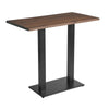 Wooden Bar Table 120cm Wide Rectangular - Windsor
