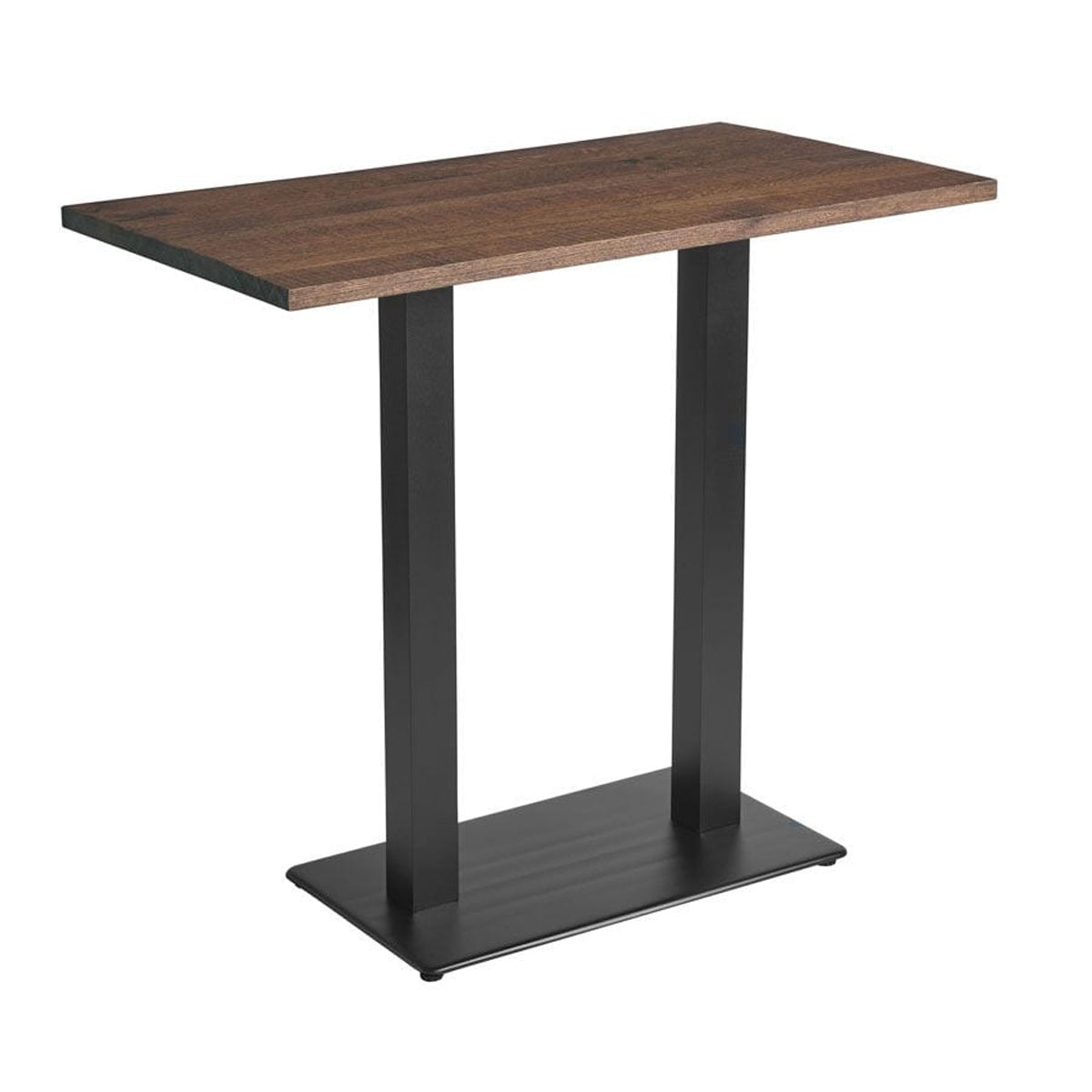 Wooden Bar Table 120cm Wide Rectangular - Windsor