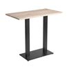 Wooden Bar Table 120cm Wide Rectangular - Windsor