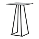 Wooden Bar Table for 2 People 70cm Wide Square - Linea