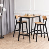 Wooden Bar Table for 2 to 4 People Rectangular - Roxby