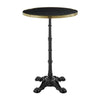 Wooden Bar Table for 2 People 60cm Wide Round - Parisian