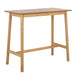 Wooden Bar Table for 4 People Rectangular - Barlow