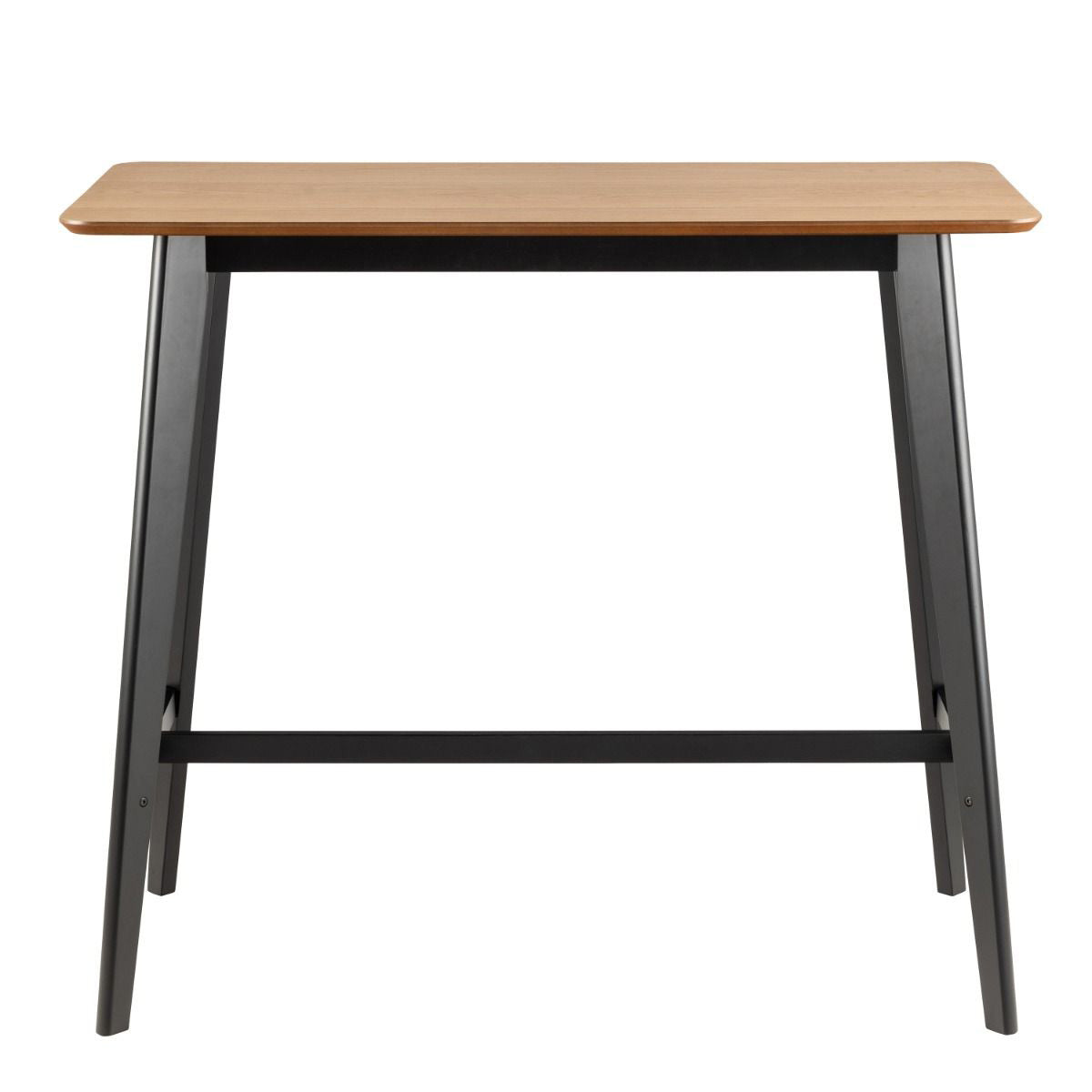 Wooden Bar Table Rectangular With 4 Roxby Bar Stools - Roxby