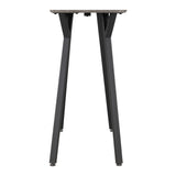 Wooden Bar Table With 2 Bar Stools - Quebec