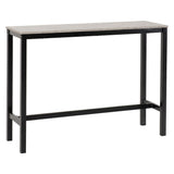 Wooden Bar Table With 2 Stools - Athens