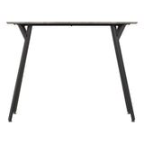 Wooden Bar Table With Metal Legs - Quebec