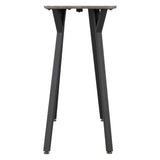 Wooden Bar Table With Metal Legs - Quebec