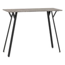 Wooden Bar Table With Metal Legs - Quebec