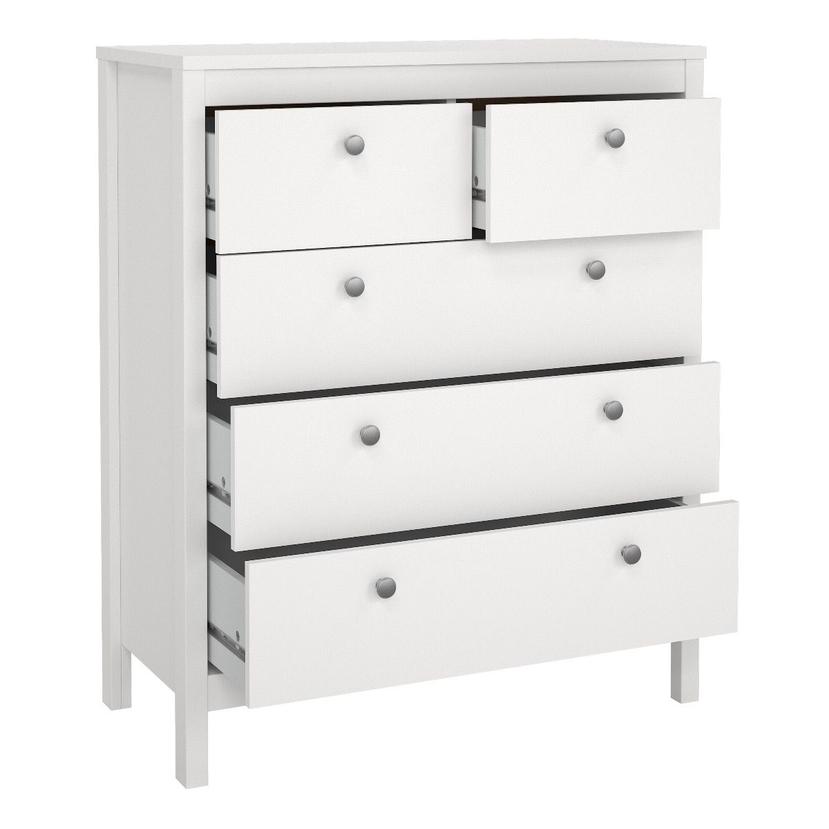 Wooden Bedroom Furniture Set With 2 Doors Wardrobe - Madrid