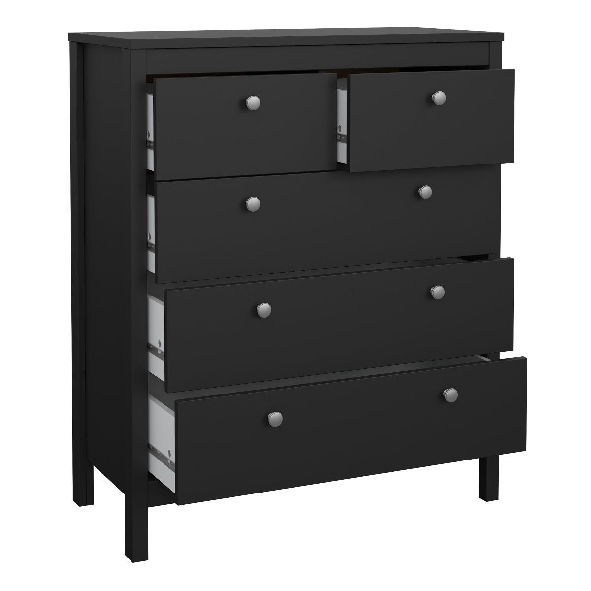 Wooden Bedroom Furniture Set With 2 Doors Wardrobe - Madrid