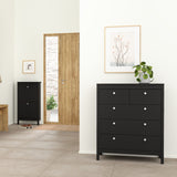 Wooden Bedroom Furniture Set With 2 Doors Wardrobe - Madrid