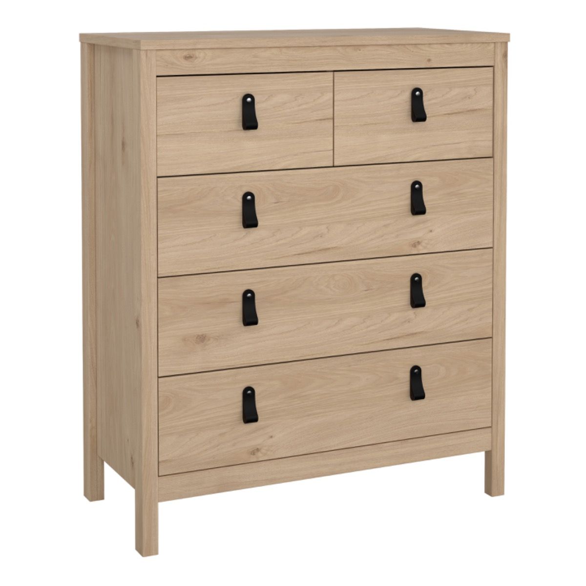 Wooden 3 Piece Bedroom Furniture Set With 3 Doors Wardrobe - Barcelona