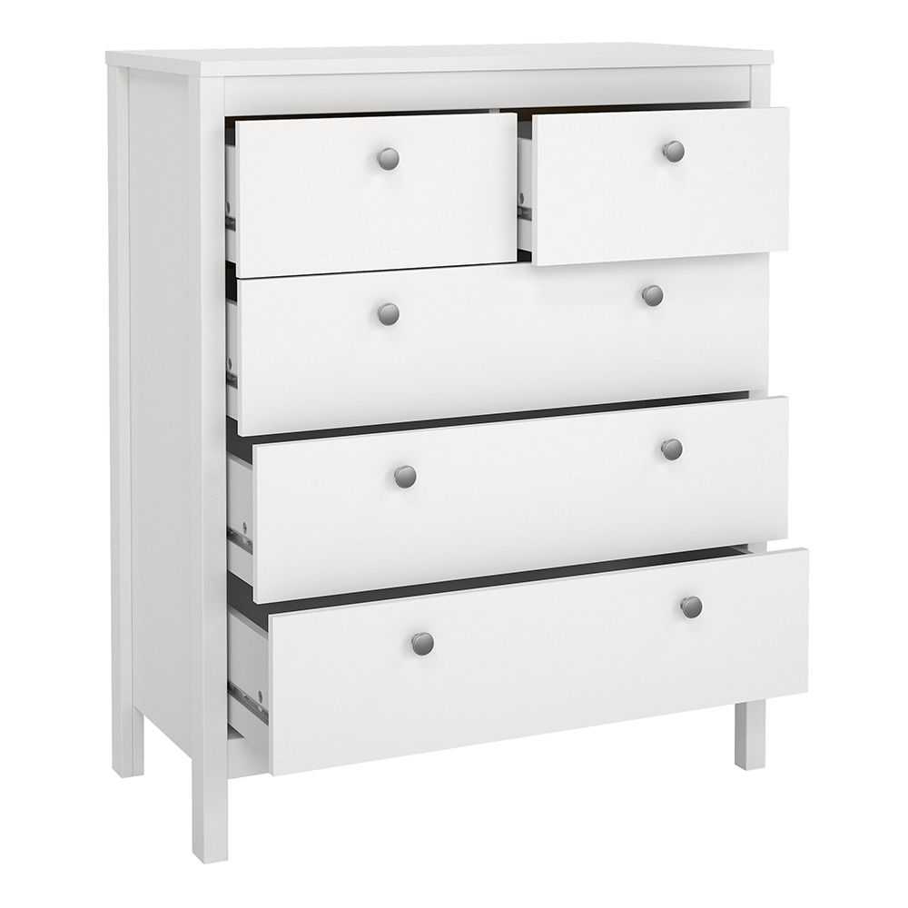 Wooden Bedroom Furniture Set With 3 Doors Wardrobe - Madrid