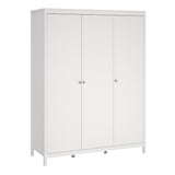 Wooden Bedroom Furniture Set With 3 Doors Wardrobe - Madrid