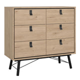 Wooden Bedroom Furniture Set With 3 Doors Wardrobe - Ry