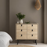 Wooden Bedroom Furniture Set With 3 Doors Wardrobe - Ry