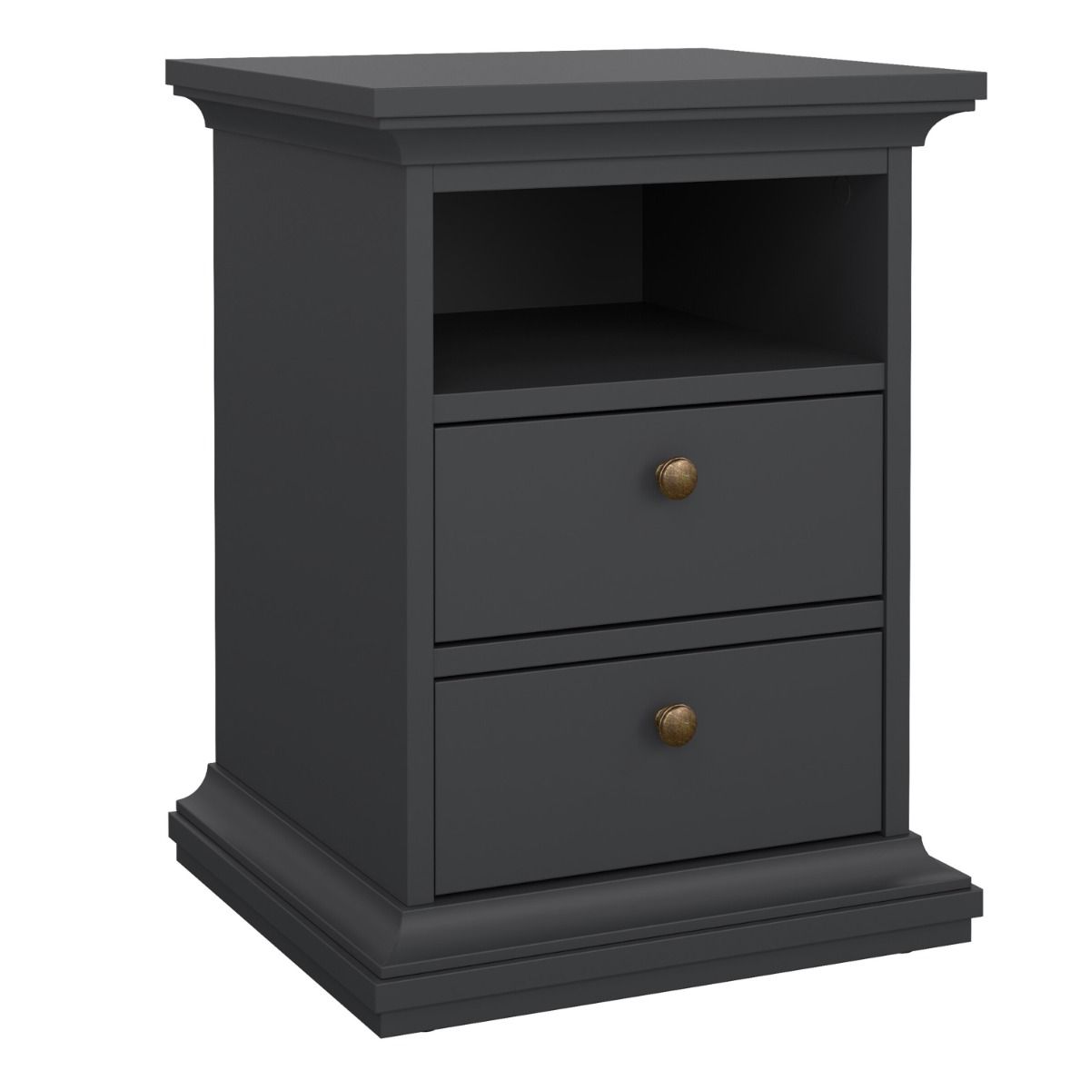 Wooden Bedroom Furniture Set 3 Piece With 2 Doors Wardrobe - Paris