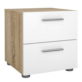 Wooden Bedroom Furniture Set 3 Piece With 2 Doors Wardrobe - Pepe