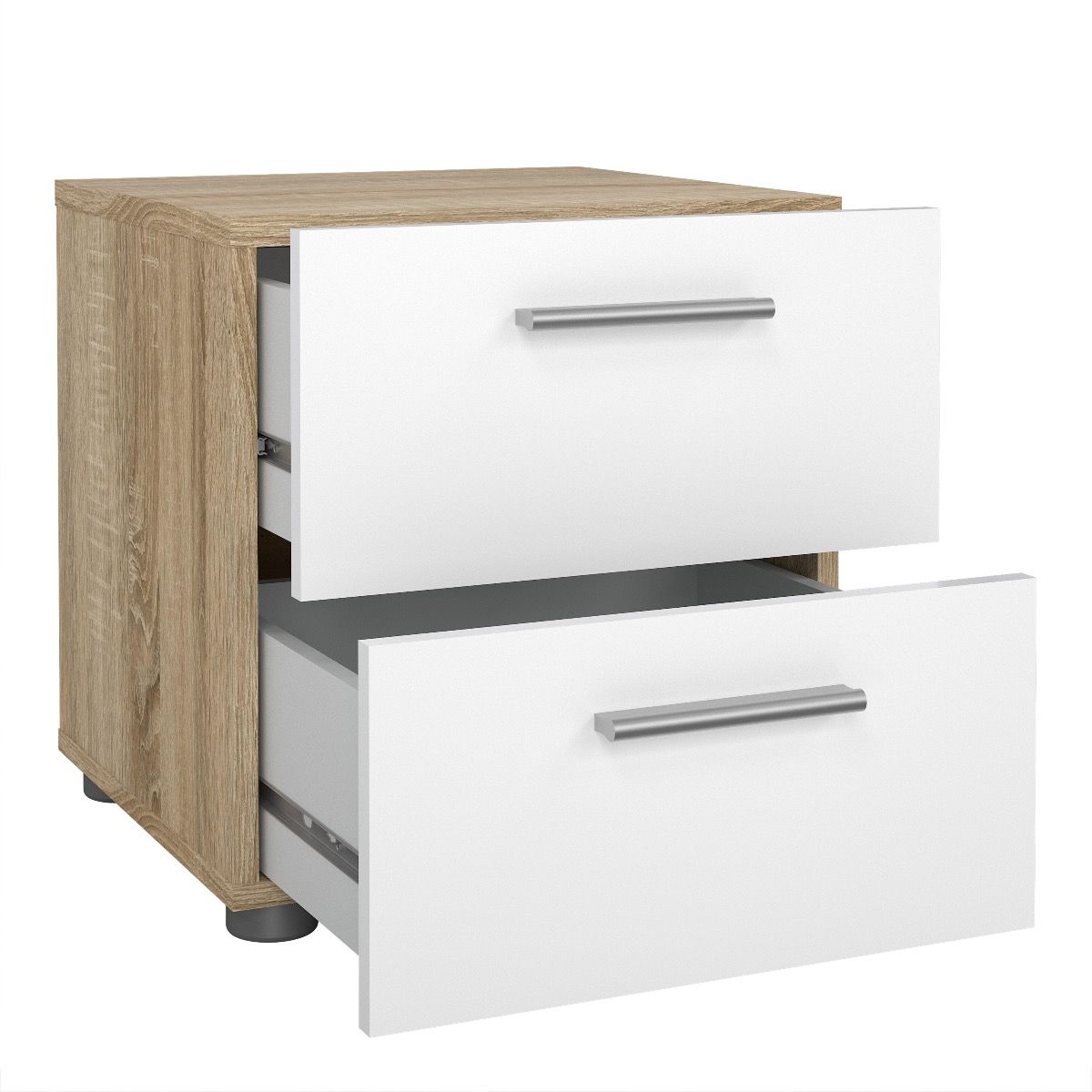 Wooden Bedroom Furniture Set 3 Piece With 2 Doors Wardrobe - Pepe
