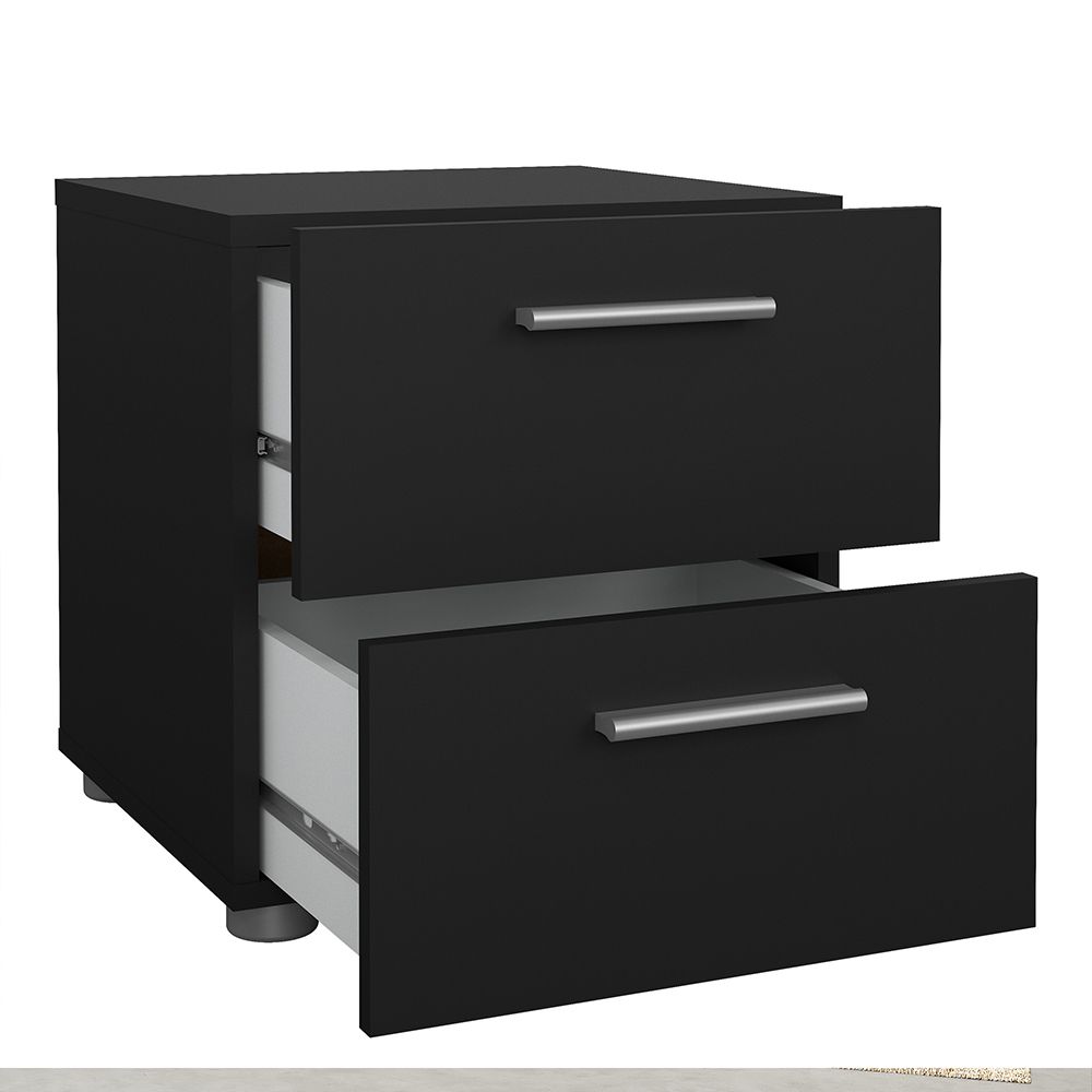 Wooden Bedroom Furniture Set 3 Piece With 2 Doors Wardrobe - Pepe