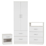Wooden Bedroom Furniture Set 3 Piece - Polar