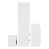 Wooden Bedroom Furniture Set 3 Piece - Polar