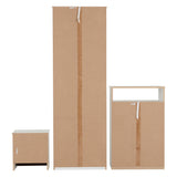 Wooden Bedroom Furniture Set 3 Piece - Polar