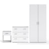 Wooden Bedroom Furniture Set 3 Piece - Space