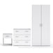 Wooden Bedroom Furniture Set 3 Piece - Space