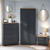 Wooden Bedroom Furniture Set - Portland