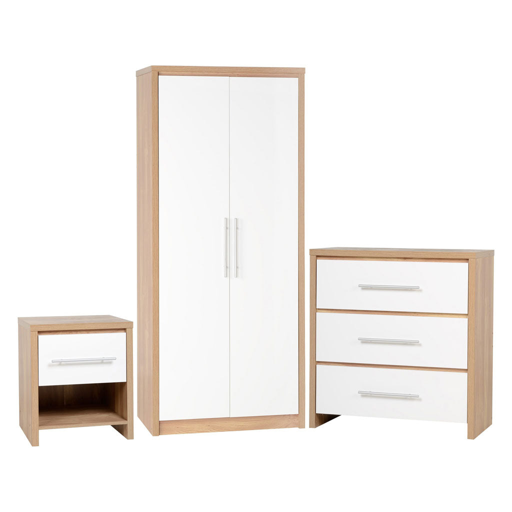 Wooden Bedroom Furniture Set - Seville