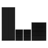 Wooden Bedroom Furniture Set With 2 Doors Wardrobe - Malvern